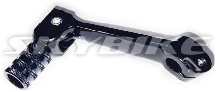 Лапка перемикання передач, КПП на мотоцикл KAYO T2, чорна, алюміній, Китай