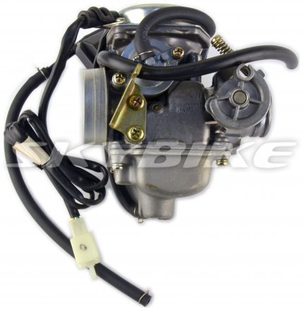 Карбюратор на скутер 150 кубів, 4 такти, skymoto Asia 150, PD24J, DEKNI, оригінал, китай