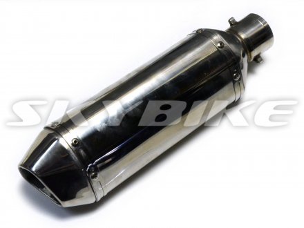 Глушник (хром) на мотоцикл CRX 250, оригінал, Китай Глушник (хром) на мотоцикл CRX 250, оригінал, Китай