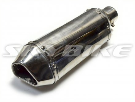 Глушник (хром) на мотоцикл CRX 250, оригінал, Китай Глушник (хром) на мотоцикл CRX 250, оригінал, Китай