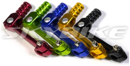 Лапка переключения передач, КПП на мотоцикл KAYO T2, синяя, алюминий, Китай