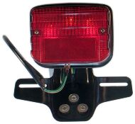 Задний фонарь на мотоцикл, стоп сигнал, оригинал QINGQI на мотоцикл skymoto RANGER 125 (QM125-7), пластик, Китай Задний фонарь на мотоцикл, стоп сигнал, оригинал QINGQI на мотоцикл skymoto RANGER 125 (QM125-7), пластик, Китай