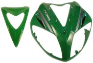 Кришка передня з накладкою, пластик на скутер skybike PATROL-150, оригінал, Китай Кришка передня з накладкою, пластик на скутер skybike PATROL-150, оригінал, Китай