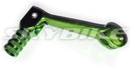 Лапка перемикання передач, КПП на мотоцикл KAYO T2, зелена, алюміній, Китай Лапка перемикання передач, КПП на мотоцикл KAYO T2, зелена, алюміній, Китай