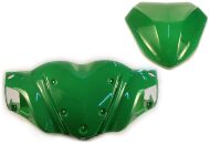 Кришка керма передня з накладкою, пластик на скутер skybike PATROL-150, оригінал, Китай