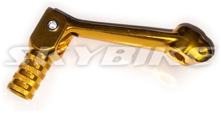 Лапка перемикання передач, КПП на мотоцикл KAYO T2, жовта, алюміній, Китай Лапка перемикання передач, КПП на мотоцикл KAYO T2, жовта, алюміній, Китай