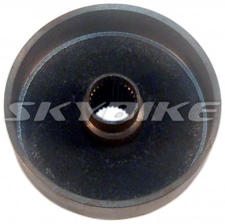 Гальмівний барабан задній на квадроцикл skymoto Bars 125, оригінал QINGQI, Китай Гальмівний барабан задній на квадроцикл skymoto Bars 125, оригінал QINGQI, Китай