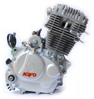 Двигатель мотоцикла, 166FMM (YX250-C, CB-250, 223 cc), KAYO K2, Китай Двигатель мотоцикла, 166FMM (YX250-C, CB-250, 223 cc), KAYO K2, Китай