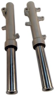 Амортизатор передній d-41mm (к-т), пір'я вилки, нові оригінальні запчастини на скутер, максискутер, моторолер skymoto BRAVO-260, Китай