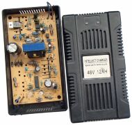 Зарядний пристрій 48В, неробочий, пластиковий короб, електронна плата, Китай Зарядний пристрій 48В, неробочий, пластиковий короб, електронна плата, Китай