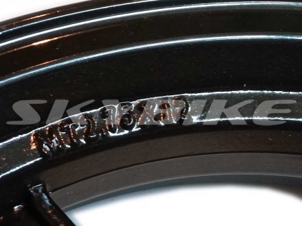 Диск заднього колеса на скутер ATLAS-150.