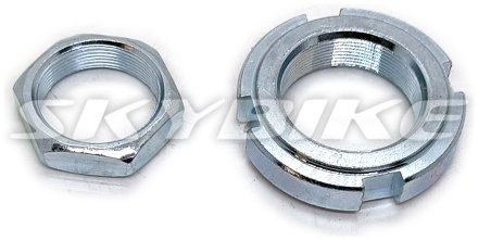 Гайки траверсы на мотоцикл KAYO T2, KAYO K2, (к-т), оригинал, Китай Гайки траверсы на мотоцикл KAYO T2, KAYO K2, (к-т), оригинал, Китай