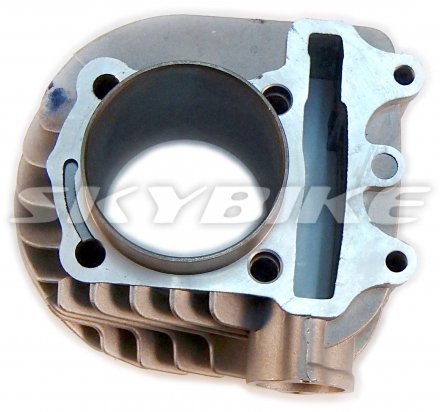 Циліндр 57,4 мм, 150 кубів, нові оригінальні запчастини на квадроцикл skybike HYPER 150, скутер ASIA-150, BRAVO-150; XY150-T4