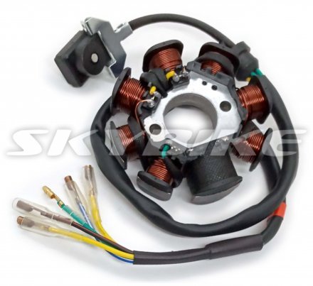 Магнетто, генератор на двигун CB250/CBB250, мотоцикл, Китай Магнетто, генератор на двигун CB250/CBB250, мотоцикл, Китай