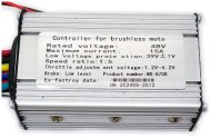 Контролер 48V 350W 15А на електровелосипед BELLO, Китай