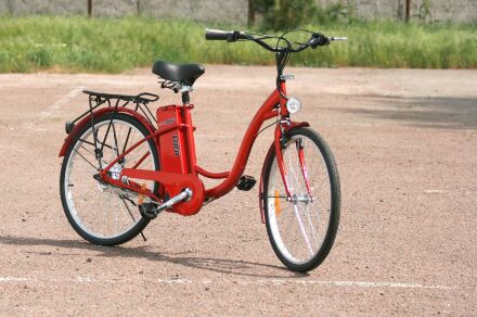 Електровелосипед SKYBIKE LIRA (350W-36V) червоний Електровелосипед SKYBIKE LIRA (350W-36V) червоний