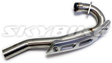 Коліно глушника на мотоцикл MZK 250, оригінал, Китай Коліно глушника на мотоцикл MZK 250, оригінал, Китай