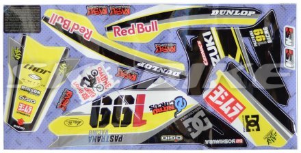 Наклейки на пластик на мотоцикл LIGER, skymoto MATADOR, (к-т)