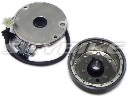 Магнетто з ротором на пітбайк CRF-120, оригінал, Китай Магнетто з ротором на пітбайк CRF-120, оригінал, Китай