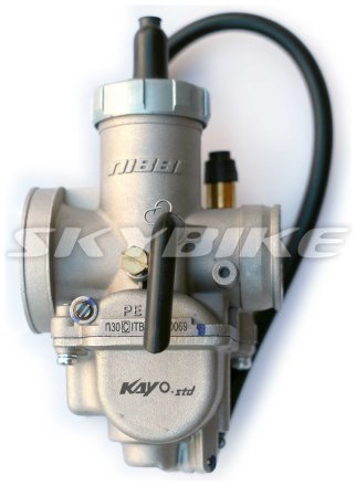 Карбюратор на мотоцикл KAYO, NIBBI n30, оригінал, під тросик підсоса, Китай