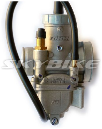 Карбюратор на мотоцикл KAYO, NIBBI n30, оригінал, під тросик підсоса, Китай