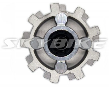 Ступиця переднього колеса мотоцикла KAYO K2, оригінал, Китай