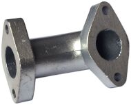 Впускной патрубок (аллюминий), новые оригинальные запчасти на квадроцикл skymoto Leopard 125, Китай