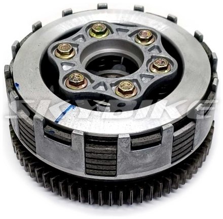 Сцепление на мотоцикл MZK 300, на двигатель 175FMN, Китай