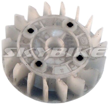 Крильчатка охолодження циліндра, пластик, нові оригінальні запчастини для двигуна GY6, на мопед, скутер, квадроцикл 125cc-150cc, skymoto PATROL-125, JOKER-125, MASTER-125/150 SKAUT-150, PATROL-150, Китай