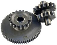 Шестерні приводу стартера проміжні на мотоцикл skymoto BIRD-125, skybike BURN-125, Китай.