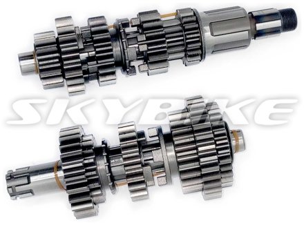 Трансмісія двигуна PR300, 175FMN, 5 передач, на мотоцикл MZK 300, оригінал