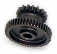 Шестерня приводу стартера подвійна на китайський скутер 125-150 кубів JOKER 125, PATROL-125 Шестерня приводу стартера подвійна на китайський скутер 125-150 кубів JOKER 125, PATROL-125