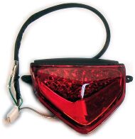 Задний фонарь на мотоцикл, стоп сигнал, оригинал QINGQI на мотоцикл skymoto RISE-125, пластик, Китай Задний фонарь на мотоцикл, стоп сигнал, оригинал QINGQI на мотоцикл skymoto RISE-125, пластик, Китай