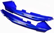 Крышка сидушки комплект, синий пластик на мотоцикл skymoto BIRD 125, skybike BURN, Китай