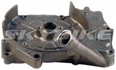 Кришка картера права, нові оригінальні запчастини для двигуна GY6, на китайський мопед, скутер, моторолер, квадроцикл 125cc-150cc, PATROL, JOKER-125, SKYSTAR, DIAMOND, MASTER, QUEST, BARS Кришка картера права, нові оригінальні запчастини для двигуна GY6, на китайський мопед, скутер, моторолер, квадроцикл 125cc-150cc, PATROL, JOKER-125, SKYSTAR, DIAMOND, MASTER, QUEST, BARS