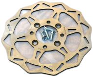 Тормозной диск задний на мотоцикл KAYO T2, KAYO K2, 220-4*80-59, Китай Тормозной диск задний на мотоцикл KAYO T2, KAYO K2, 220-4*80-59, Китай