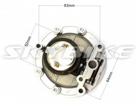 Замок кришки бензобака на мотоцикл skymoto FLAME-150, IS-217, Китай