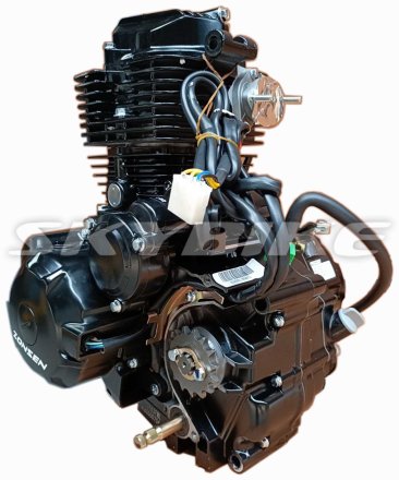 Двигатель мотоцикла, ZONGSHEN ZS163FML (CG-200, 196,4 cc), CRDX 200, Китай Двигатель мотоцикла, ZONGSHEN ZS163FML (CG-200, 196,4 cc), CRDX 200, Китай