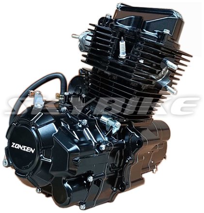 Двигатель мотоцикла, ZONGSHEN ZS163FML (CG-200, 196,4 cc), CRDX 200, Китай Двигатель мотоцикла, ZONGSHEN ZS163FML (CG-200, 196,4 cc), CRDX 200, Китай