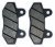 Колодки гальмівні на мотоцикл, диск, к-т, Китай