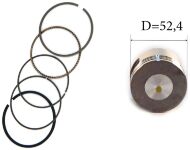 Поршень на квадроцикл 4 такту, 125 кубів, 52,4 мм, skymoto Leopard 125, під 13-й палець, нові оригінальні запчастини. Поршень на квадроцикл 4 такту, 125 кубів, 52,4 мм, skymoto Leopard 125, під 13-й палець, нові оригінальні запчастини.