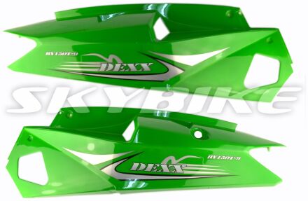 Крышка сидушки к-т, пластик на скутер skybike PATROL-150, DEXX-150, Китай