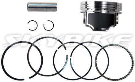 Поршень на мотоцикл 250 кубів, 65,5 мм, ZONGSHEN CB250, 169FMM, запчастини на мотоцикл KAYO T2/T4, оригінал, двигун CB250/CBB250, Китай Поршень на мотоцикл 250 кубів, 65,5 мм, ZONGSHEN CB250, 169FMM, запчастини на мотоцикл KAYO T2/T4, оригінал, двигун CB250/CBB250, Китай