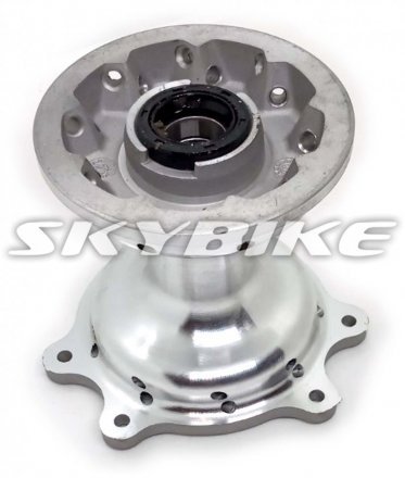 Ступиця переднього колеса мотоцикла KAYO T4, оригінал, Китай Ступиця переднього колеса мотоцикла KAYO T4, оригінал, Китай