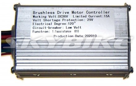 Контроллер  36V 15А 120 на электровелосипед LIRA, 3-CYCL, ECO, VEGA, GAMMA, JUNIOR, SWIFT