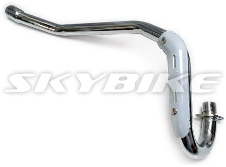 Колено глушителя на питбайк KAYO TT140, оригинал, Китай Колено глушителя на питбайк KAYO TT140, оригинал, Китай