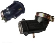 Впускний патрубок, запчастини на скутер, моторолер skymoto Asia 150 (XY150T-6).