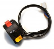 Вимикач на мотоцикл KAYO K2-L, рульовий, оригінал, Китай Вимикач на мотоцикл KAYO K2-L, рульовий, оригінал, Китай