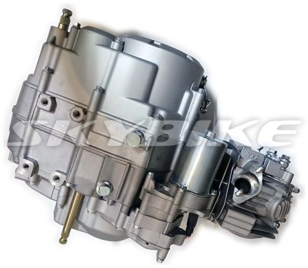 Двигатель в сборе 140сс на питбайк, с электростартером, оригинал, Китай