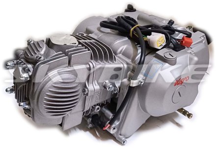 Двигатель в сборе 140сс на питбайк, с электростартером, оригинал, Китай